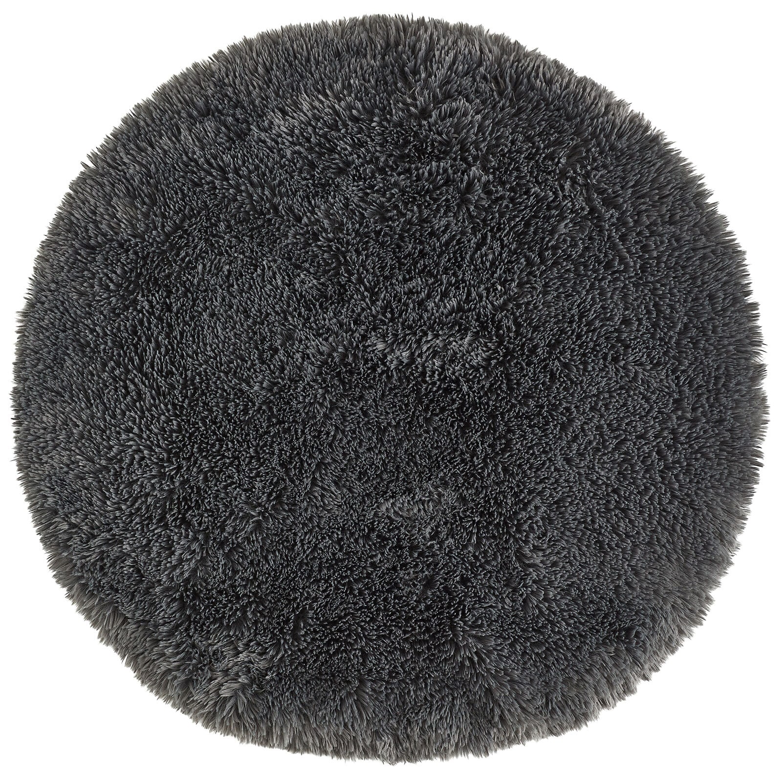 Teppich Alpa rund 80 cm silber