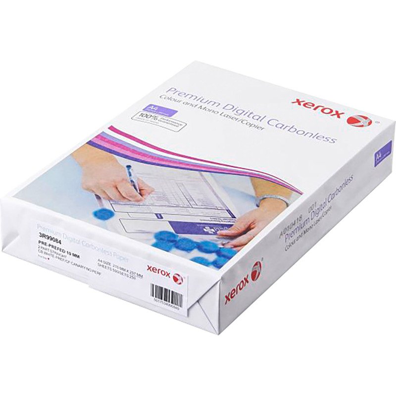Feuillet pré-assemblé Xerox Carbonless 2 feuillets blanc/jaune A4 - ramette de 250 liasses