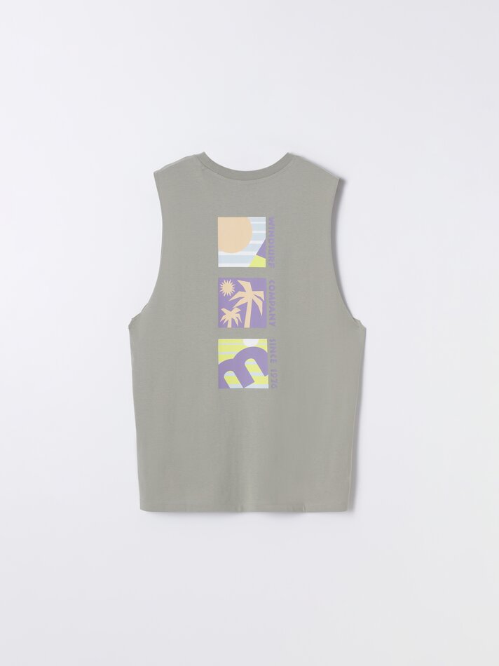 Camiseta estampada Mistral x Lefties - Cáqui claro