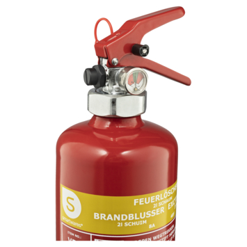 Smartwares Vetbrandblusser VB2 2 liter Brandklasse AF Inclusief Ophangbeugel