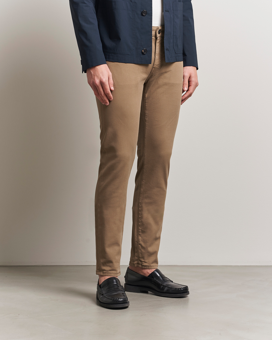 PT01 Slim Fit 5-Pocket Pants Brown