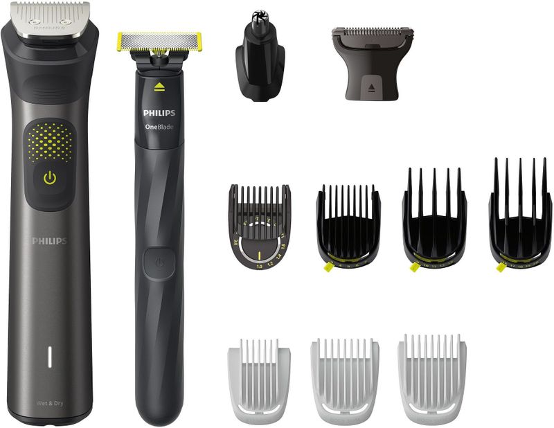 Philips Series 9000 - Tondeuse - Zwart - Staal - 27 Hoogtes van Snit