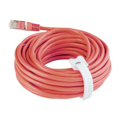 DURABLE CAVOLINE Grip Tie - 5 attaches-câble auto-agrippant - 20cm x 1cm - blanc