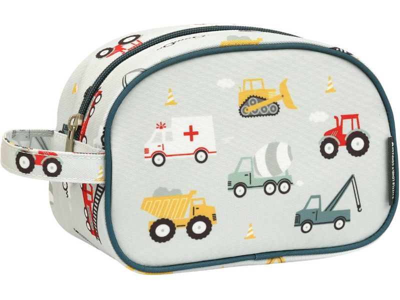 A Little Lovely Company Necessaire Fahrzeuge Mehrfarbig Kulturbeutel im herzigen Design