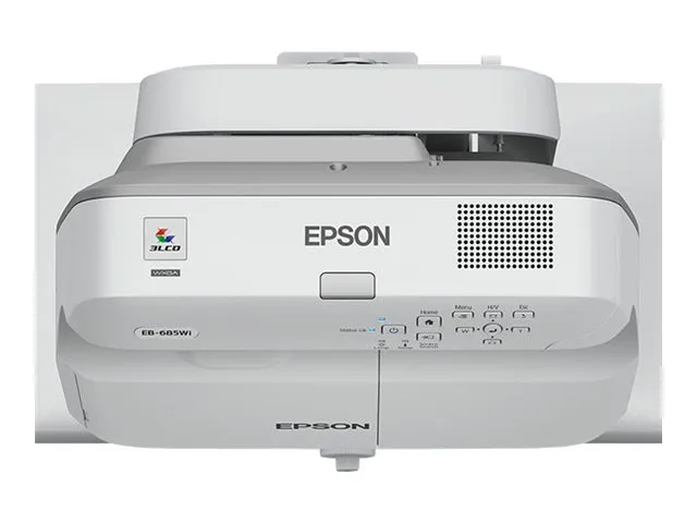 Epson EB-685Wi - LCD-projektor - 3500 lm - WXGA (1280 x 800) - 16:10 - HD 720p - LAN (V11H741040)