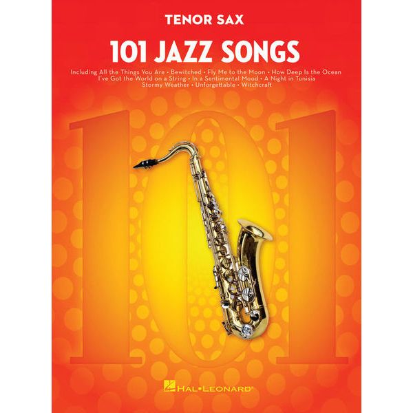 Hal Leonard 101 Jazz Songs for Tenor Sax