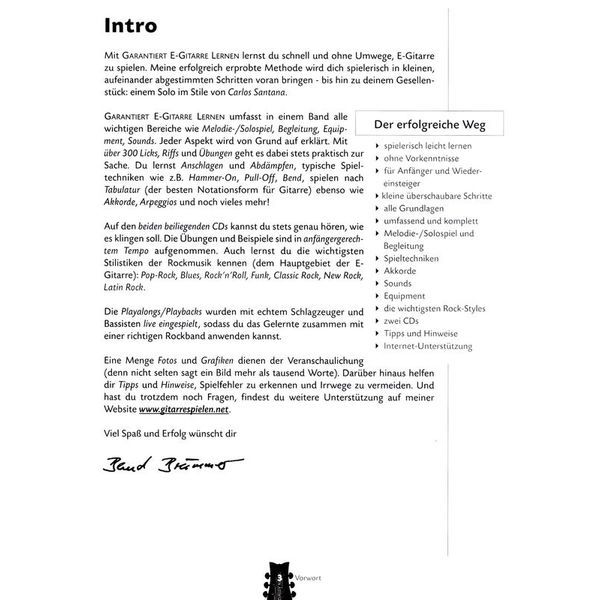 Alfred Music Publishing Garantiert E-Gitarre Lernen