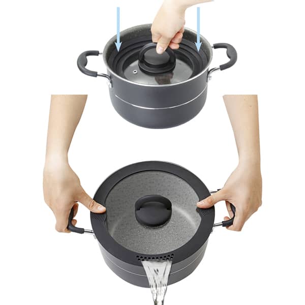 Popote alu XL Pirate NG 22cm 7+1 pièces