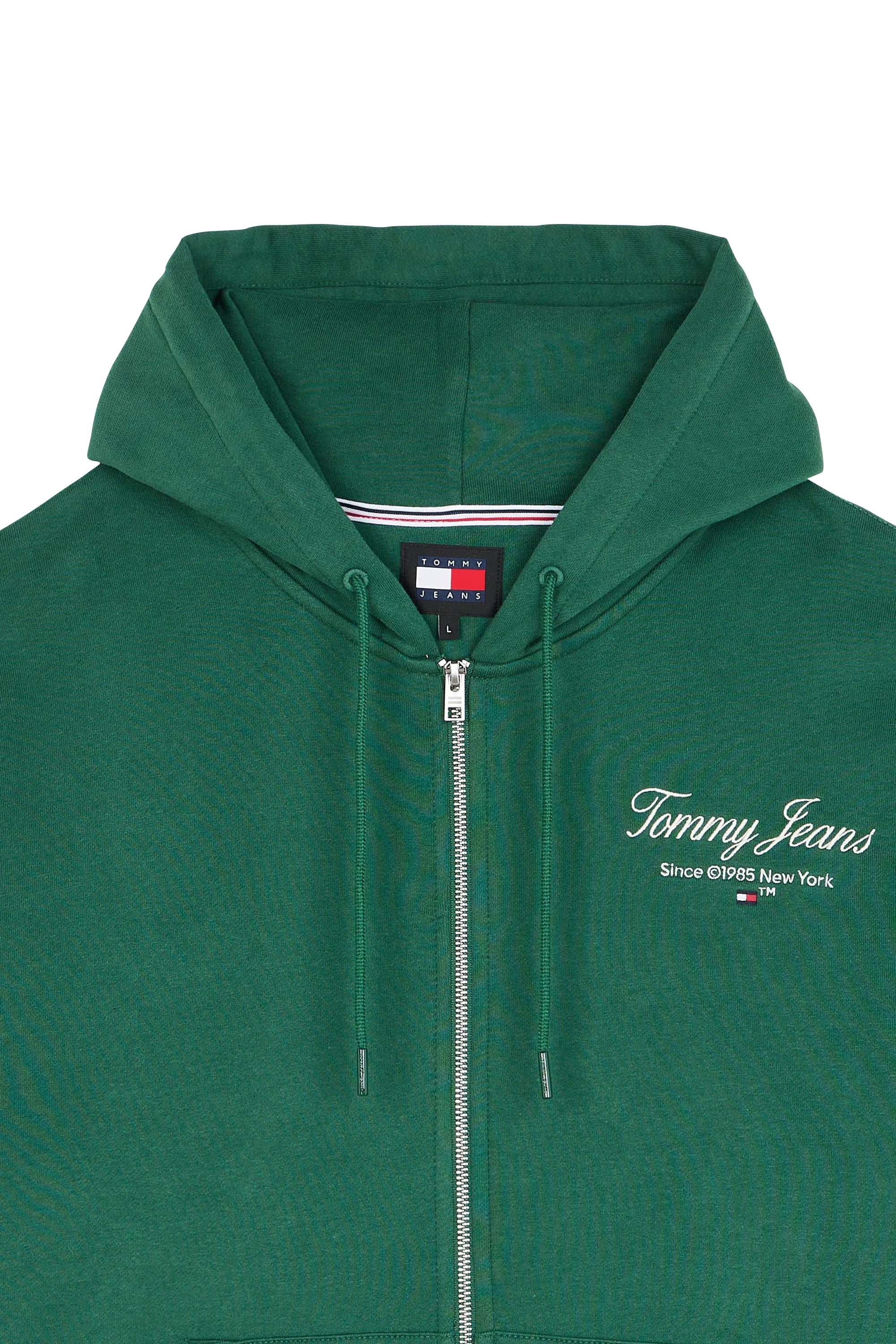 TOMMY JEANS Hoodie zippé TJM RLX LUXE  Vert