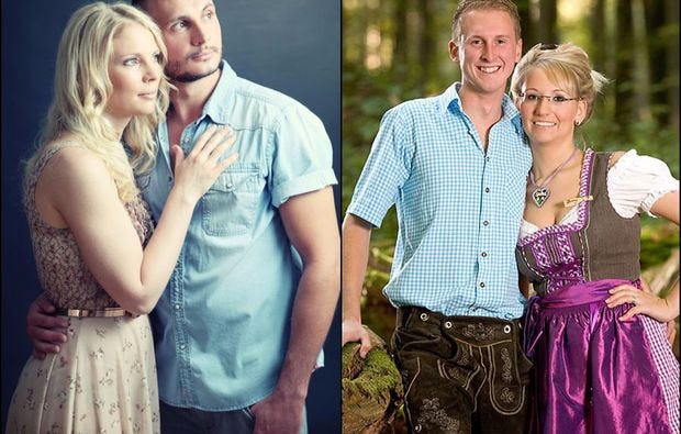 Paar-Fotoshooting in Freising