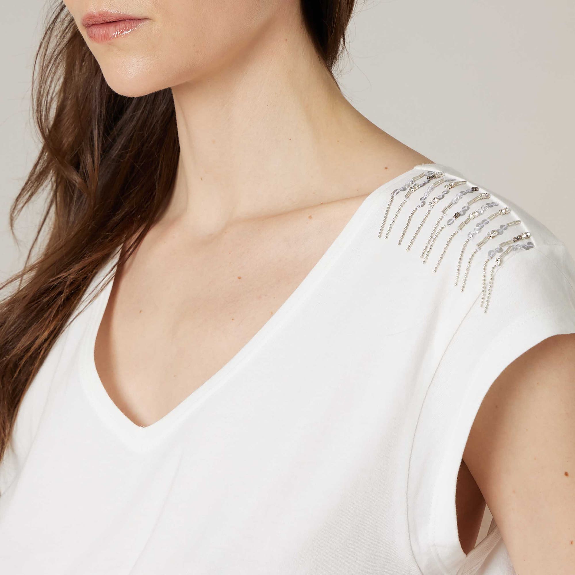 T-shirt Femme blanc