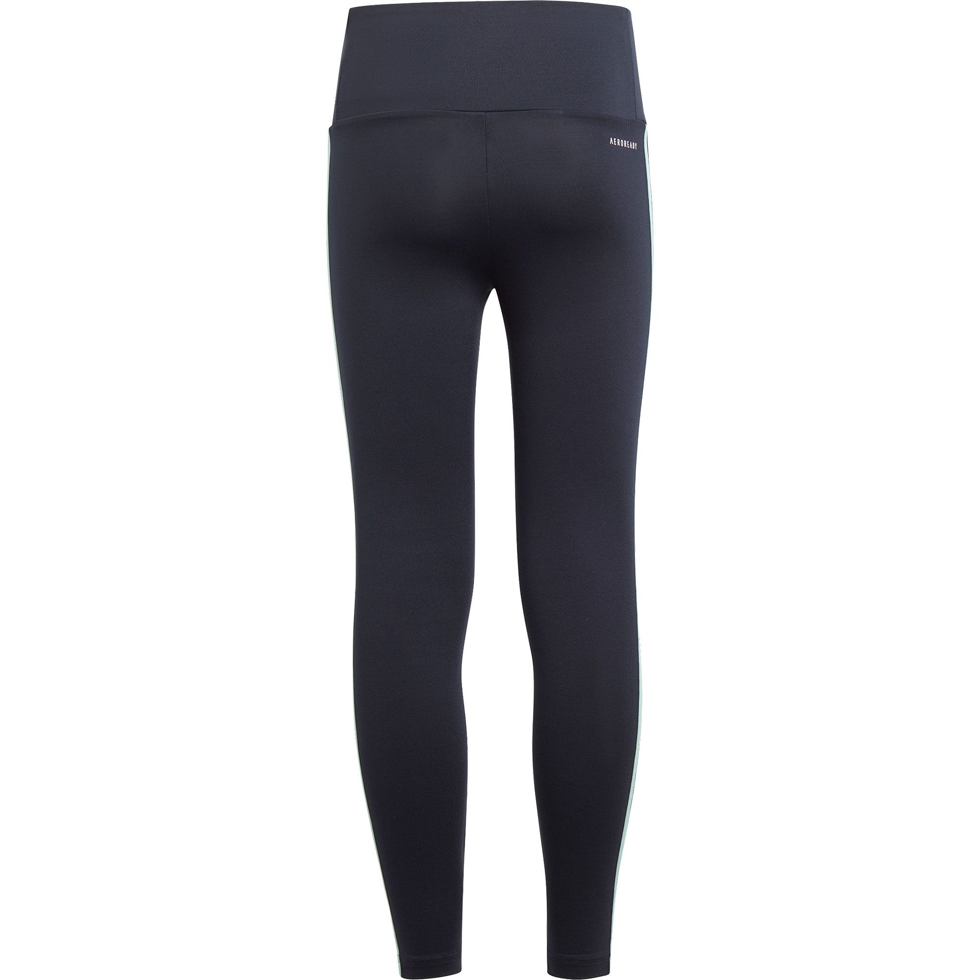 adidas Essentials Aeroready 3-Streifen High-Waisted Tights Mädchen legend ink