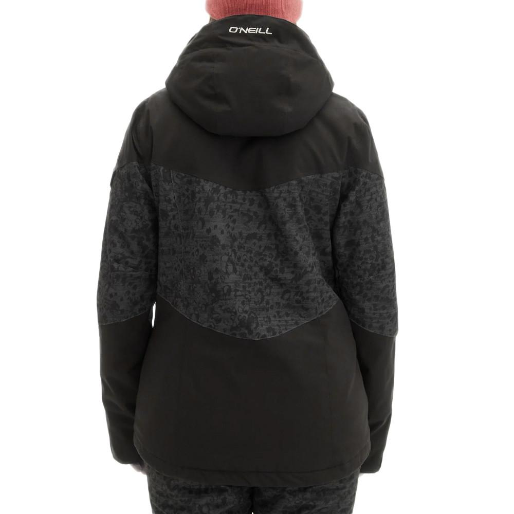 O'Neill Manteau de ski Noir/Gris Femme O'Neill Coral