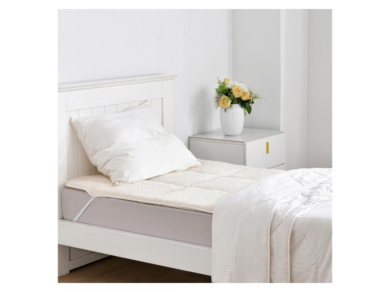 Texels Wol matras topper 140 x 200 cm