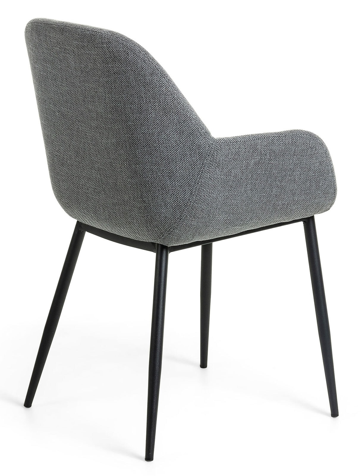 Kave Home Esszimmerstuhl KONNA 2er Set dunkelgrau
