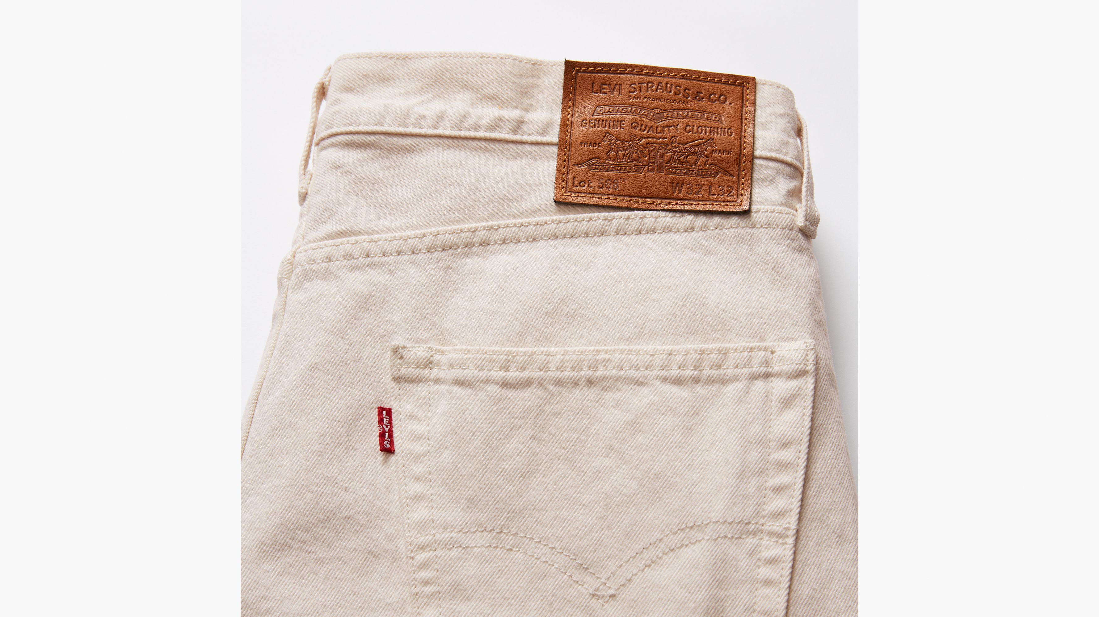 Jean 568™ Stay Loose - Stone Party - Blanc