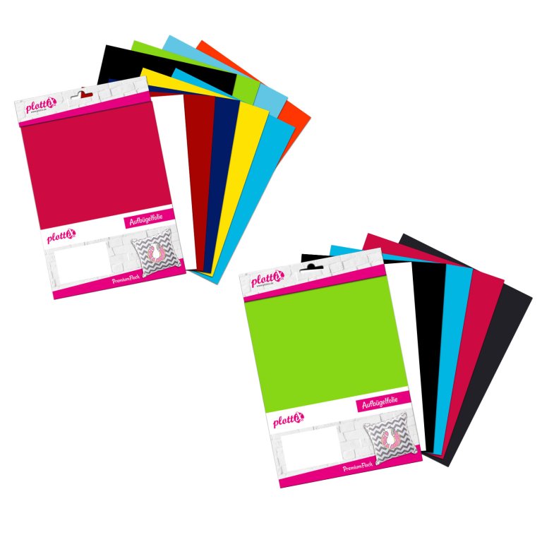 plottiX Thermotransferfolie PremiumFlock Set