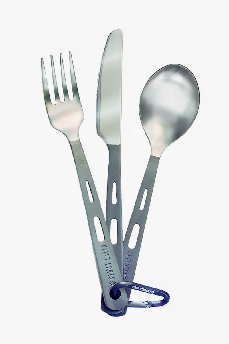 Optimus Titanium 3-Teilig Campingbesteck