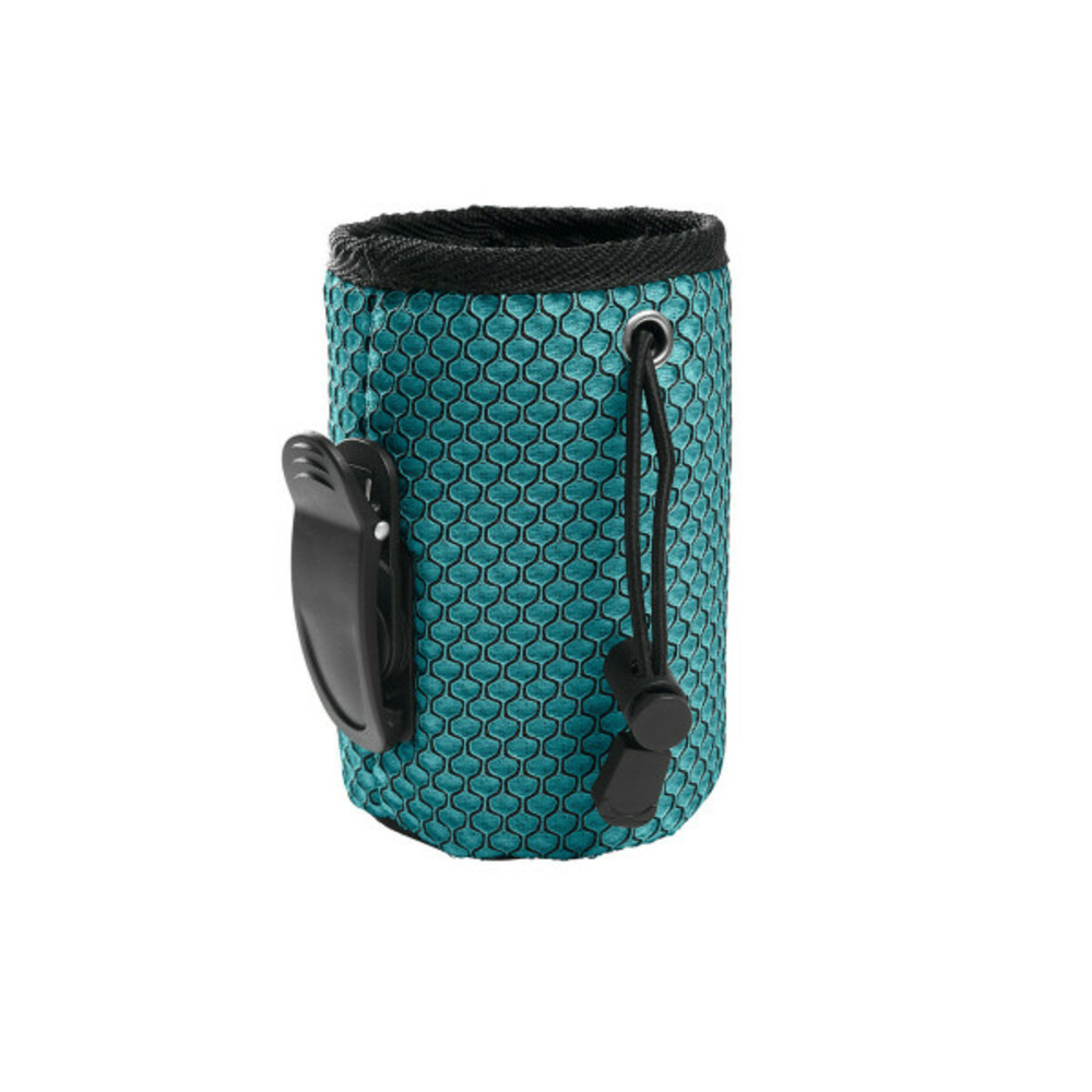 Coffret basic textile idéal pour les aliments et les récompenses des animaux de compagnie turquoise
