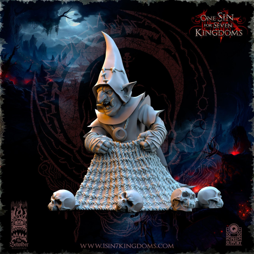 The Beholder Miniatures - Gobelins - Lanceurs de Filets