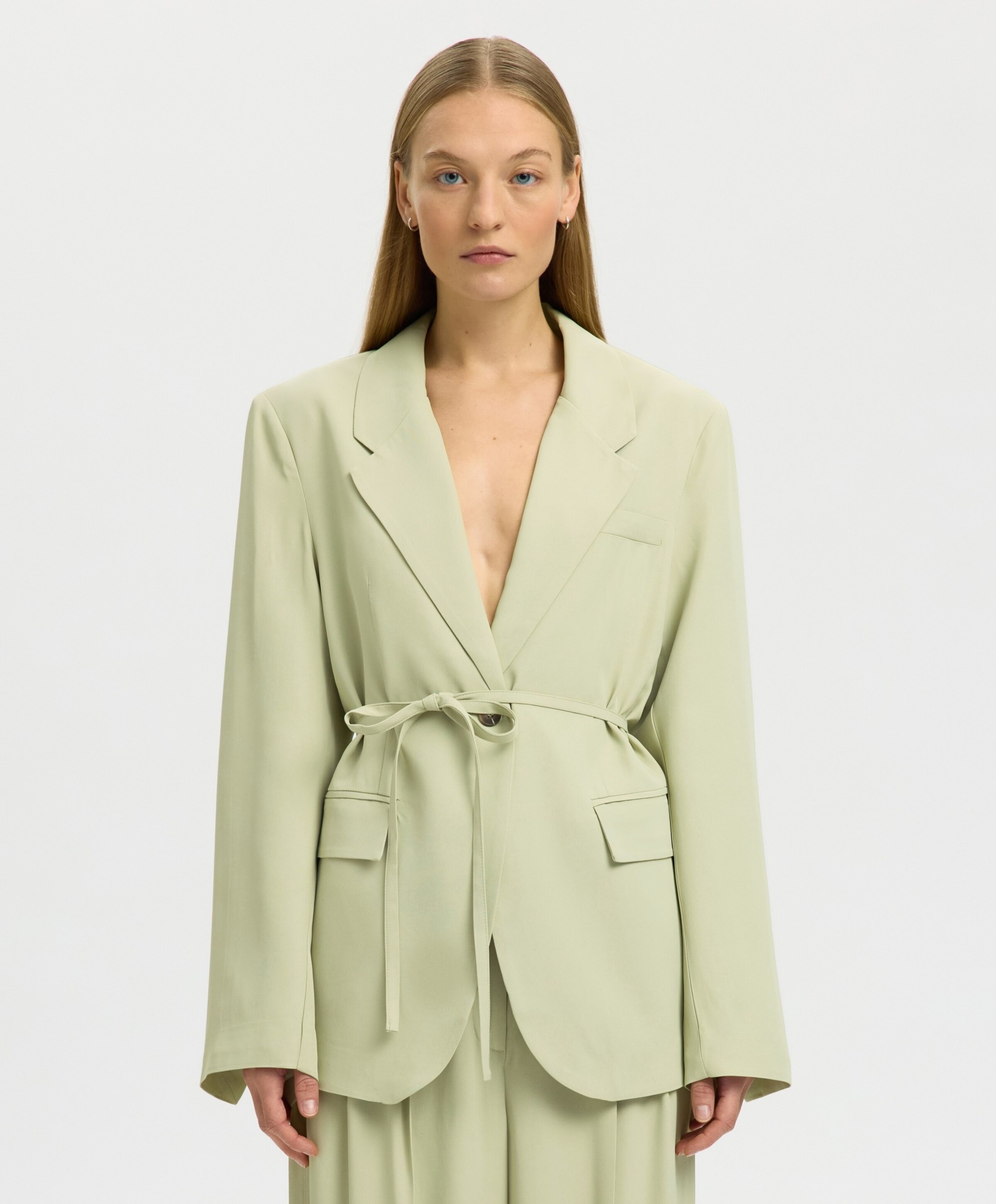 Selected Dames blazer groen