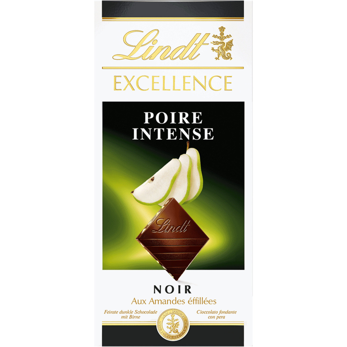 Lindt Excellence Dunkel Birne Tafelschokolade