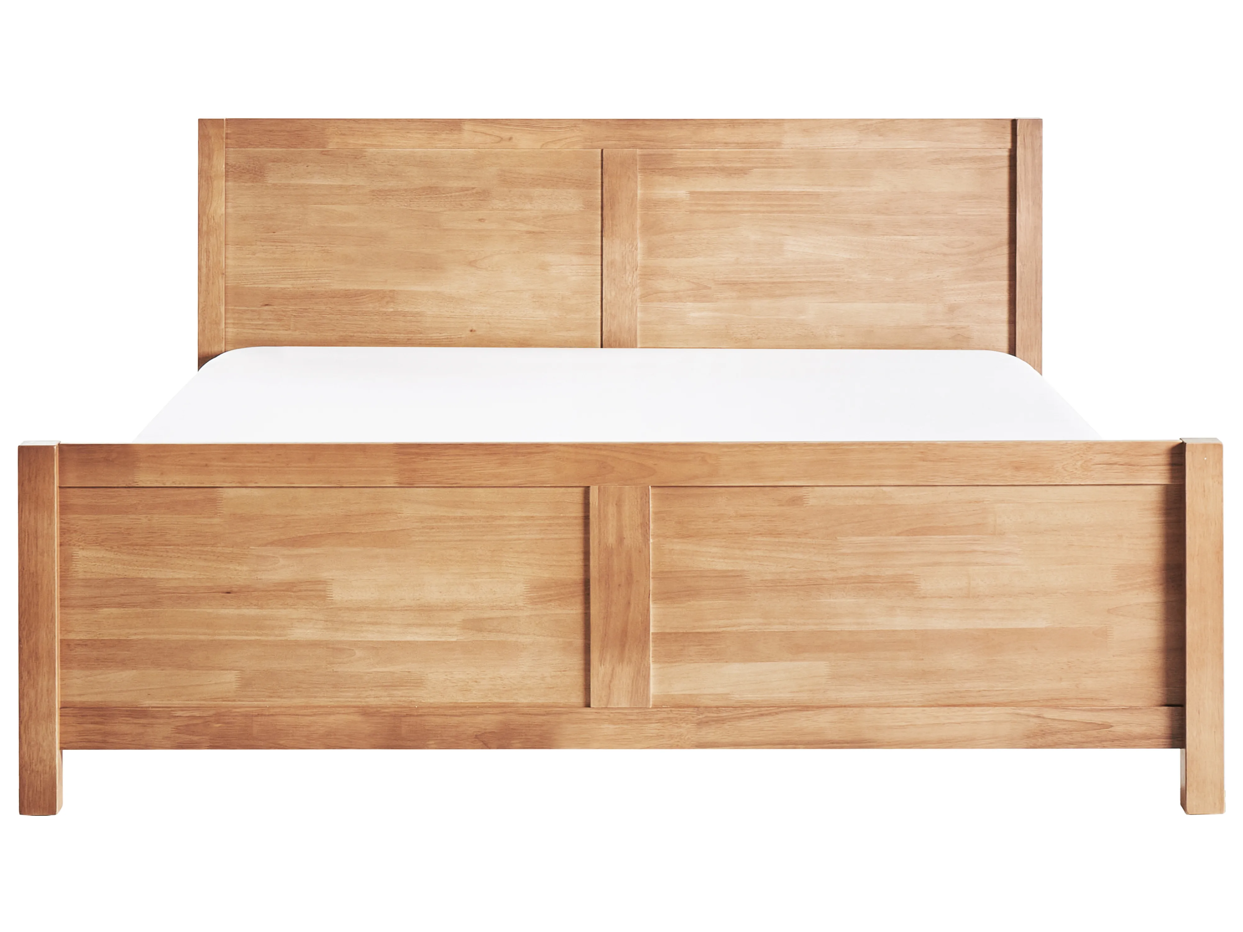 Bed Hout CHAMPAGNAT 180 x 200 cm Lichtbruin