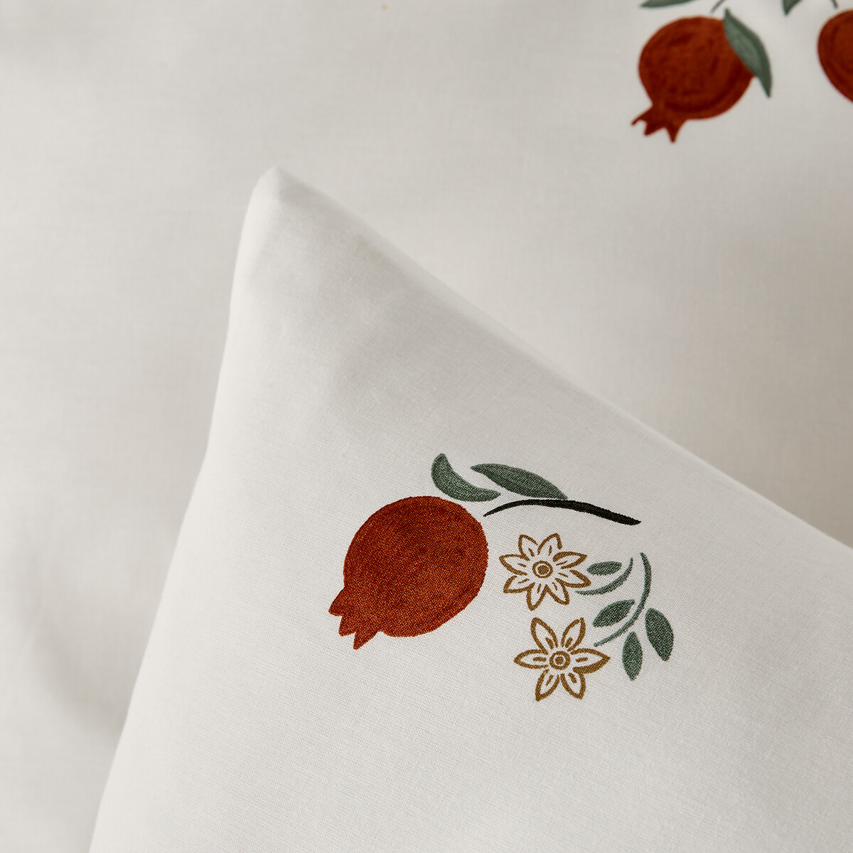 LA REDOUTE INTERIEURS<br>Conjunto de cama 50% algodão reciclado, Granada