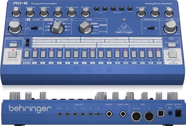 Behringer RD-6-BU, DC, 2 W, 9 V, 0,67 A, 305 mm, 165 mm