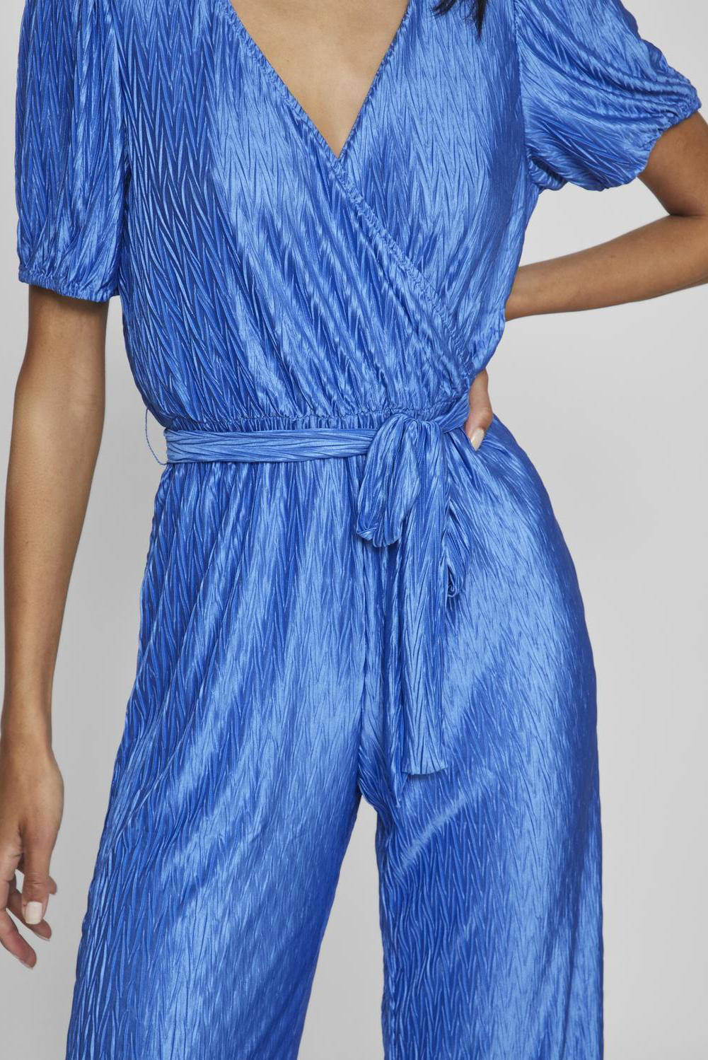 VILA jumpsuit VIPLUSA blauw