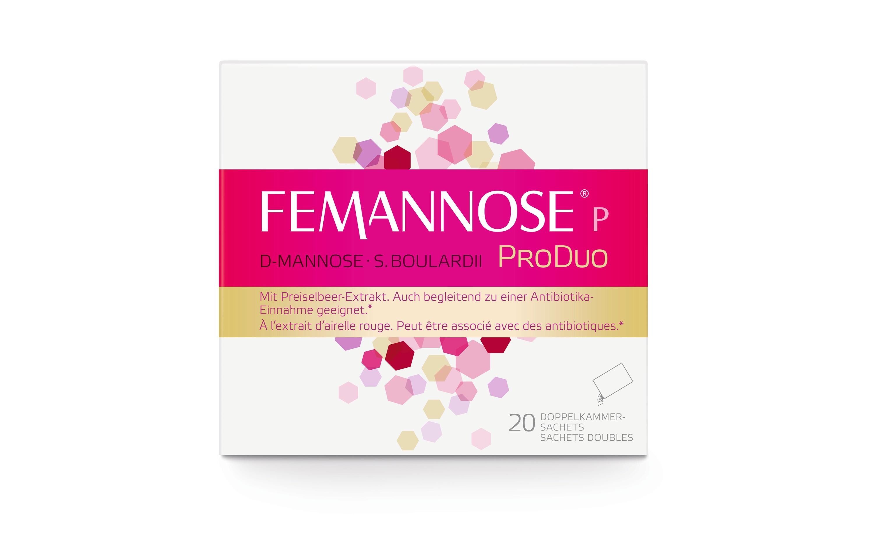 FEMANNOSE P ProDuo Plv Btl 20 Stk