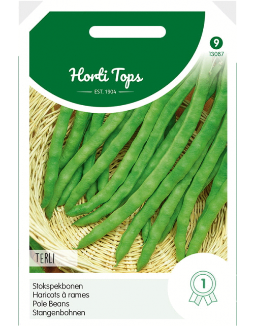Hortitops Stokspekbonen Terli - Slaboon - Groentezaden - 100 g