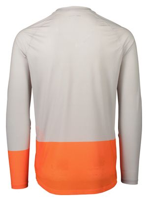 Maillot Manches Longues Poc MTB Pure Orange/Gris