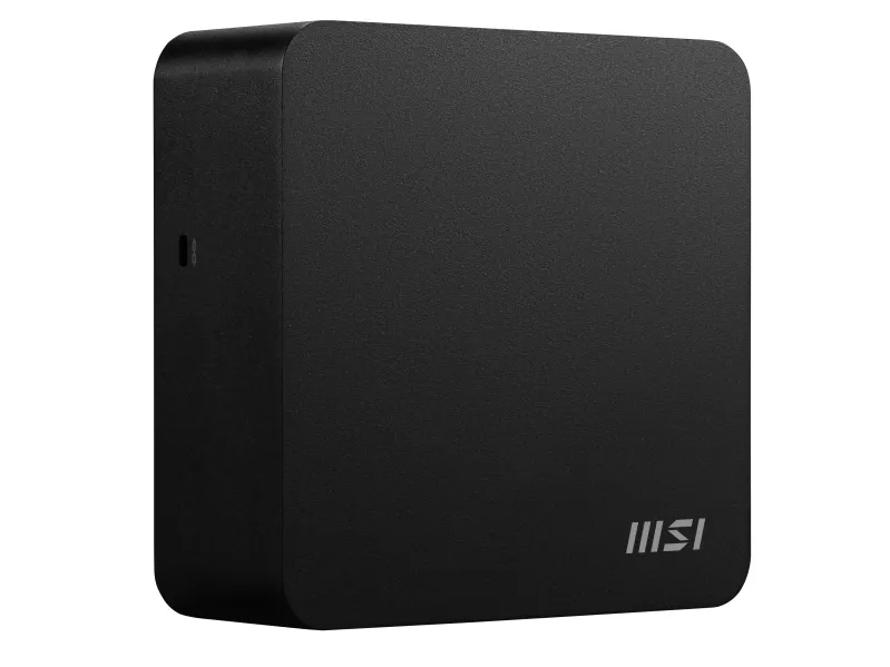 MSI Cubi NUC 13MQG 065BEU - Barebone - mini PC FCBGA1744 Socket - 1 x Core i7 1365U / op til 5.2 GHz - RAM 0 GB - Intel Iris Xe Graphics - IEEE 802.11ax (Wi-Fi 6E), Bluetooth 5.3, Gigabit Ethernet, 2.5 Gigabit Ethernet - sort