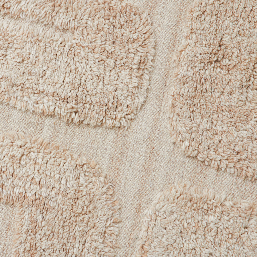 Vloerkleed Tufted Rug limestone 160x230 cm