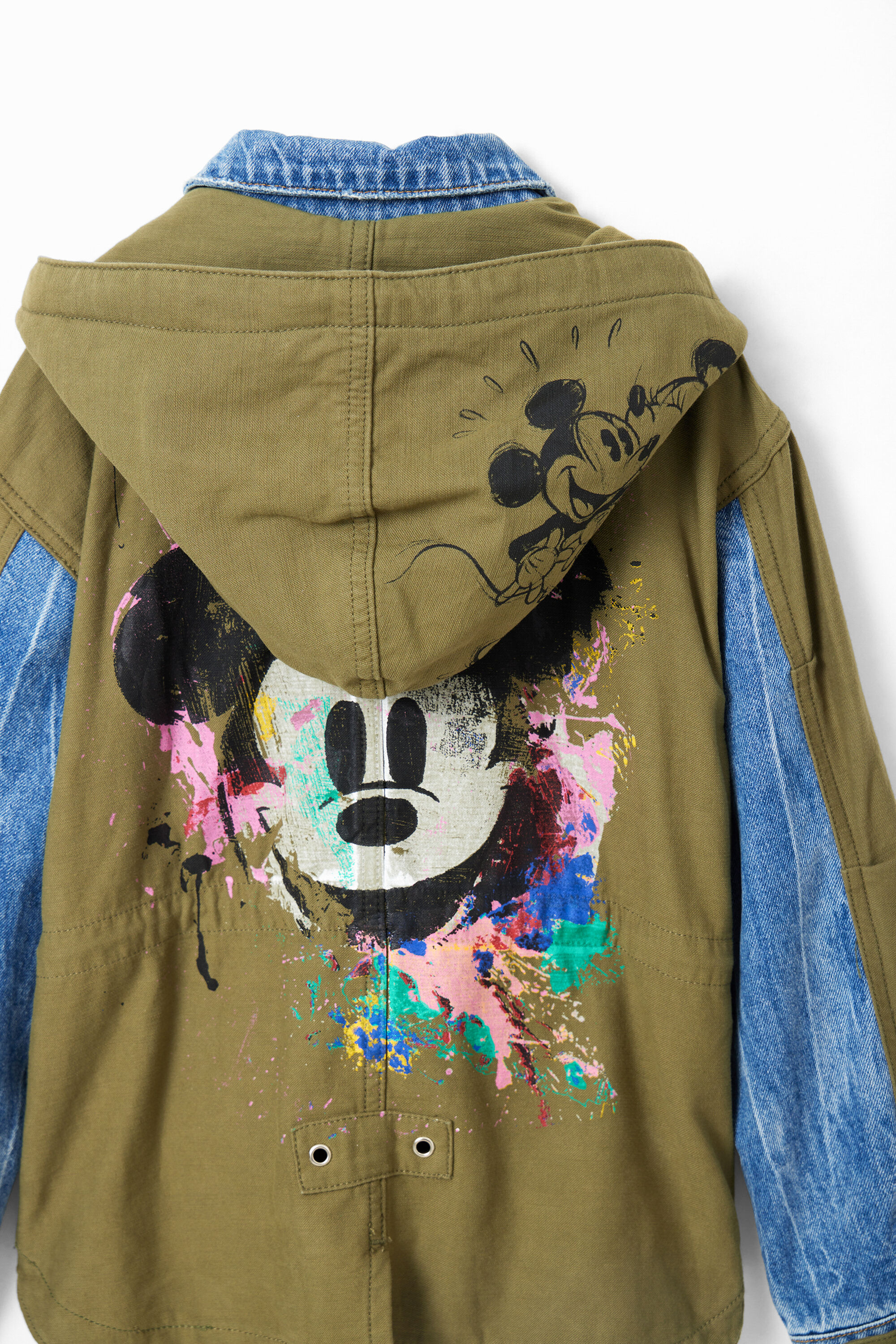 Jaqueta parka Mickey Mouse