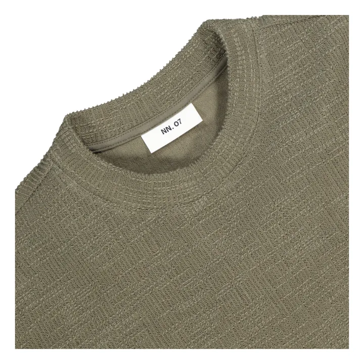 NN. 07 T-shirt Nat 3520 Coton Pima | Vert kaki