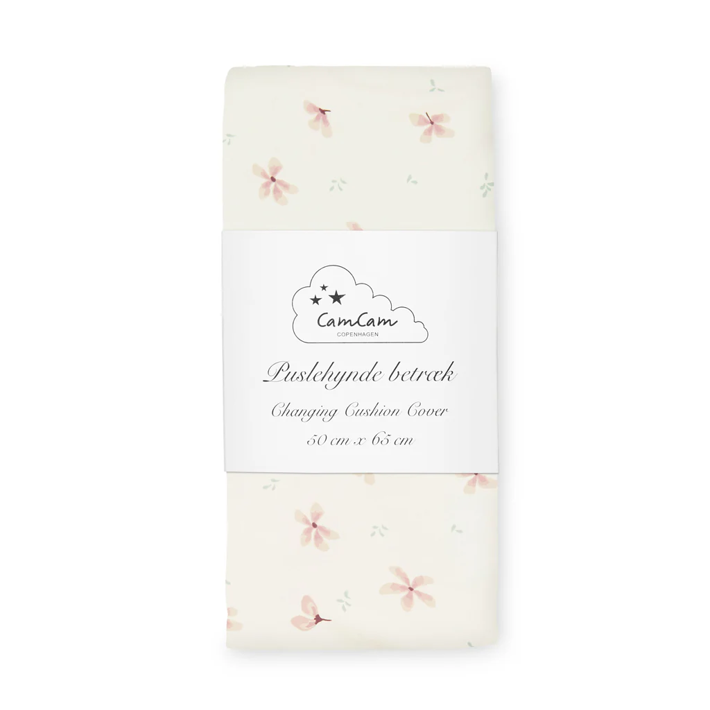 Puslepude betræk - OCS Windflower Creme