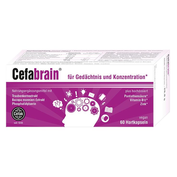 Cefabrain Hartkapseln, 60 St