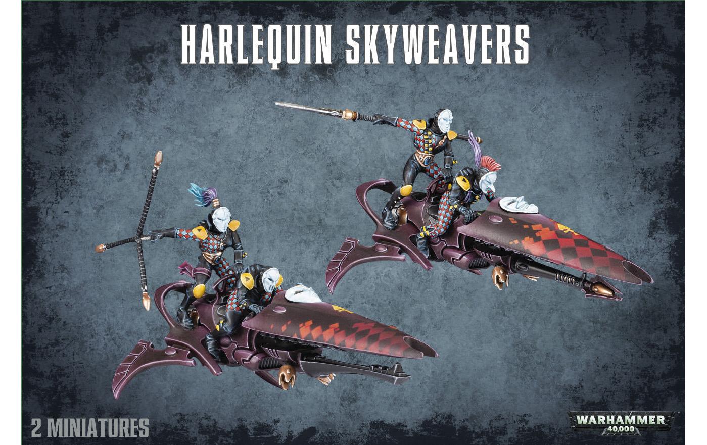 Figurenset Warhammer 40.000 Harlequin SkyweaversWarhammer Miniaturen Bausatz