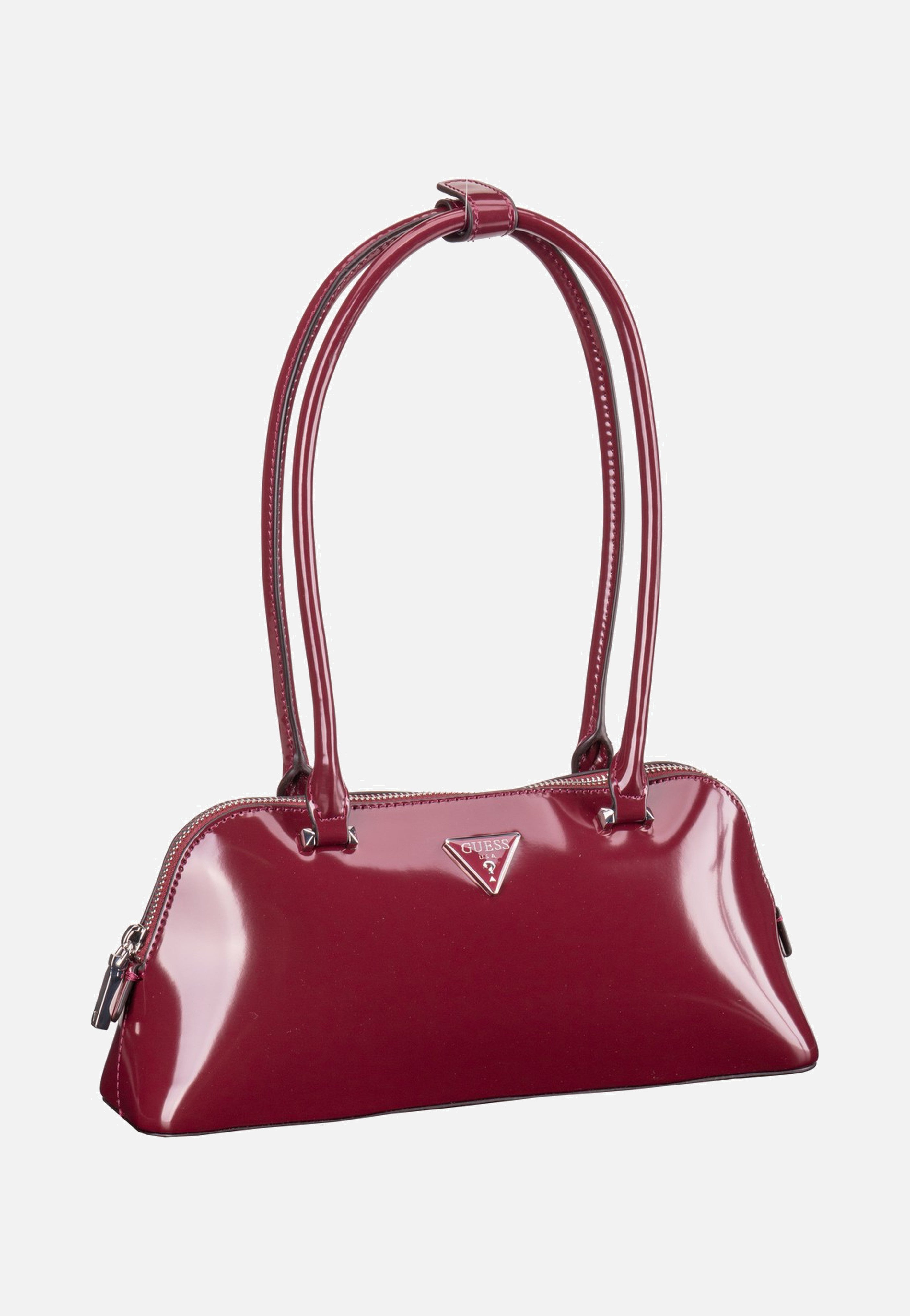 Arnela Shoulder Satchel Burgundy - Abendtasche