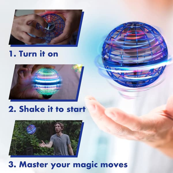 Spinner Flying ball, blå