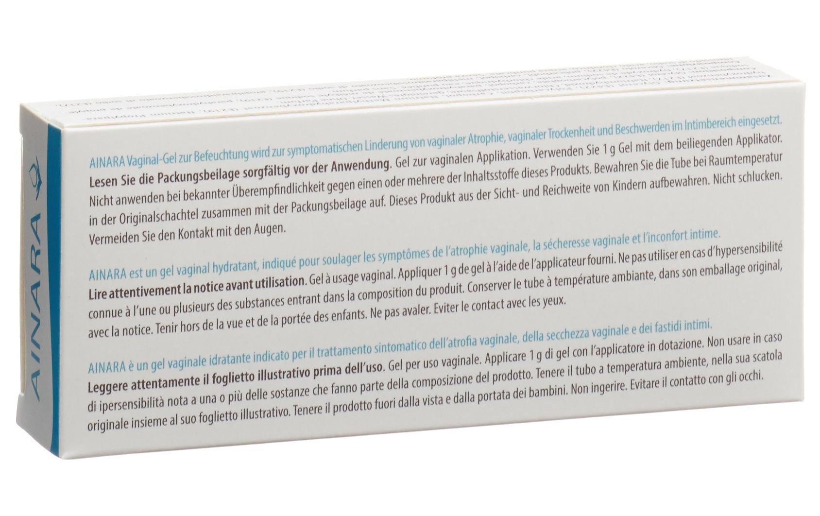 Non-hormonales Vaginalgel 30 gGel gegen Scheidentrockenheit