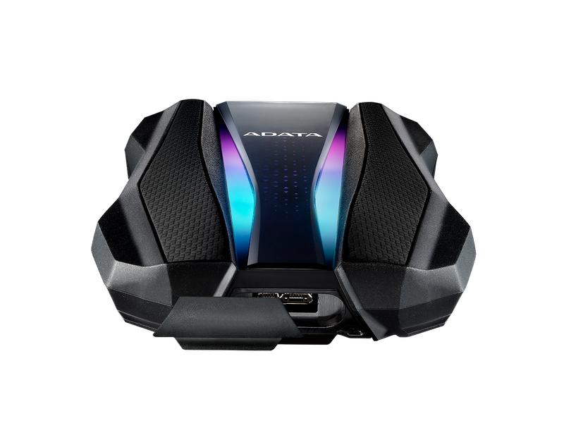 ADATA Externe Festplatte HD770G 2 TB, Schwarz Externe Festplatte