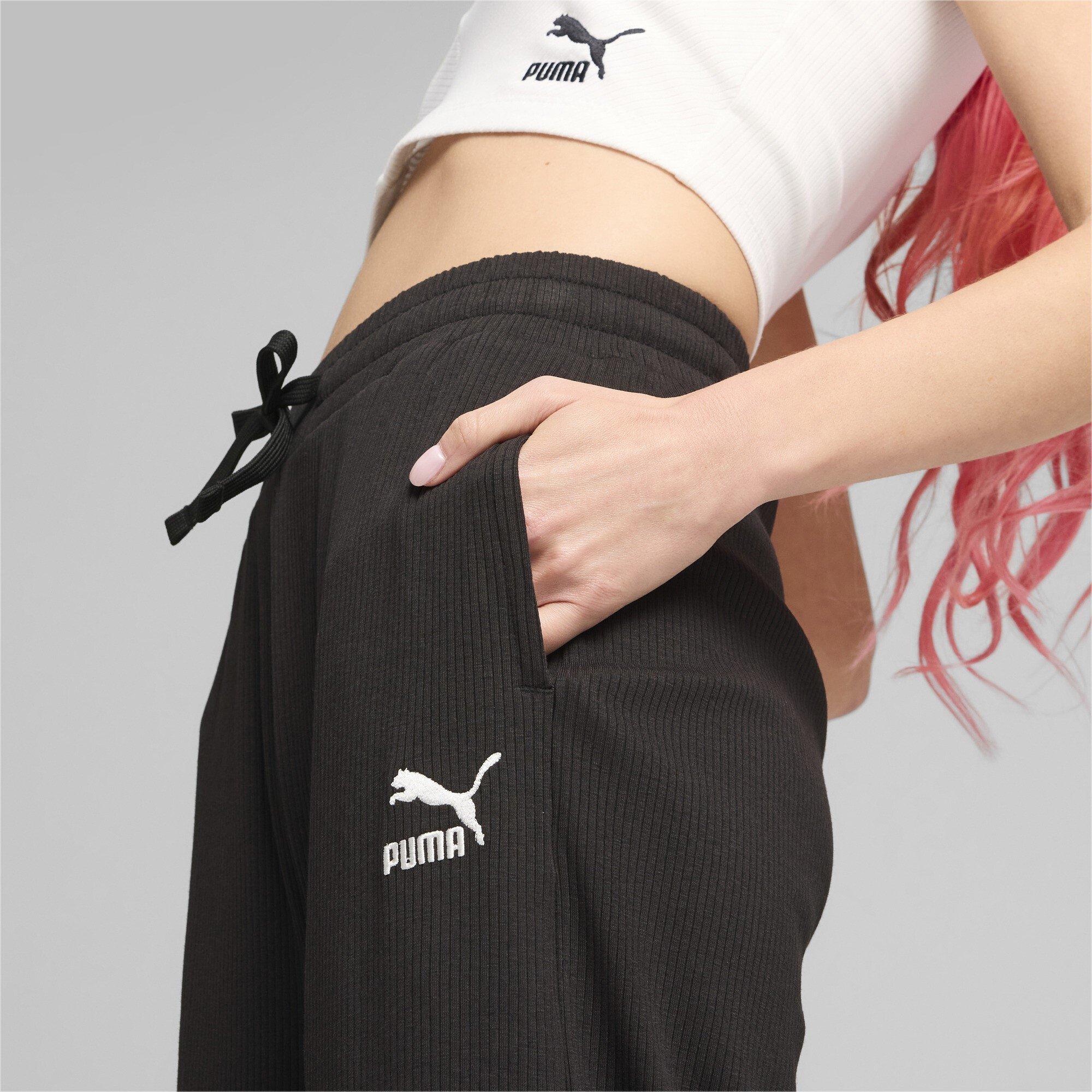 Puma CLASSICS Ribbed Relaxed Pants