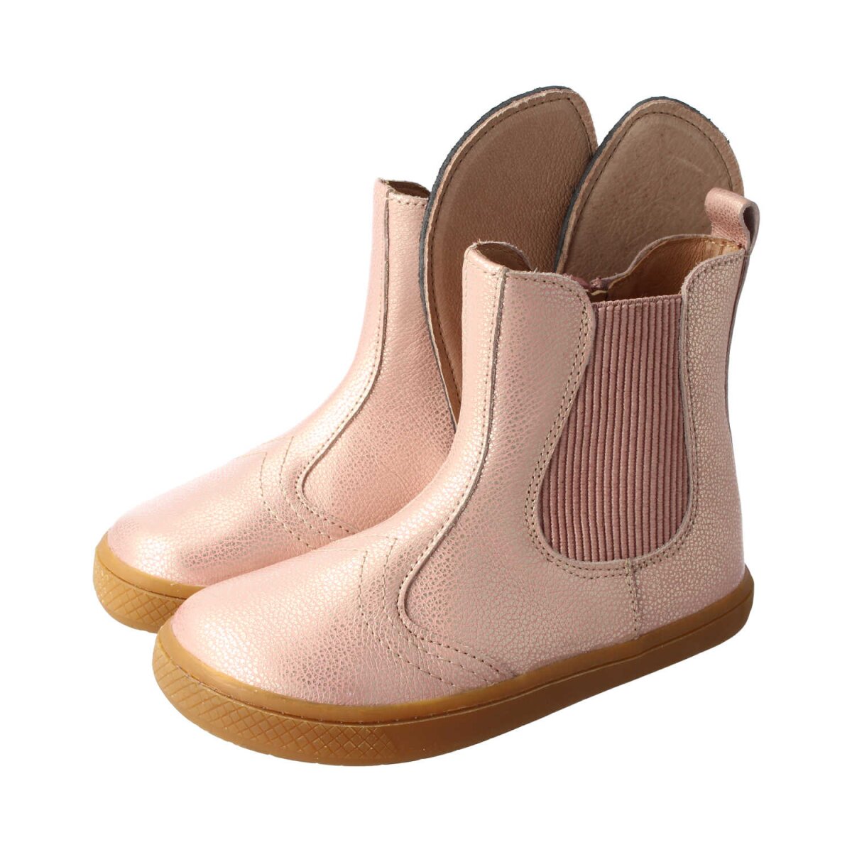 ML4110-68 glitter pink CHELSEA-CITY nappa leather zipper Weite/M