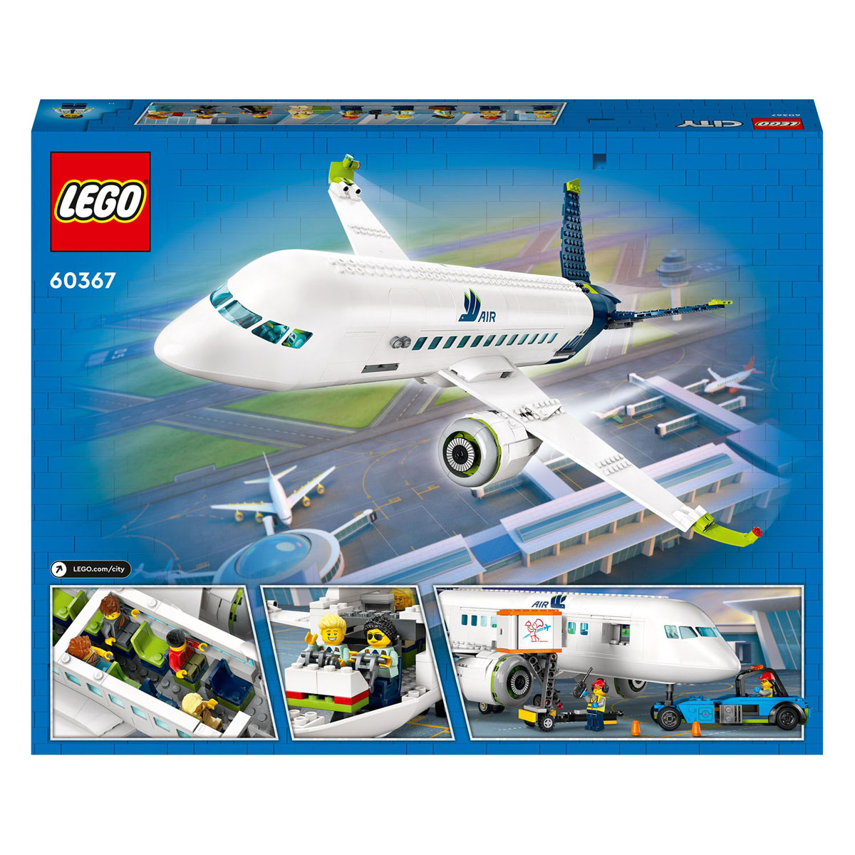 LEGO City 60367 Passagiersvliegtuig