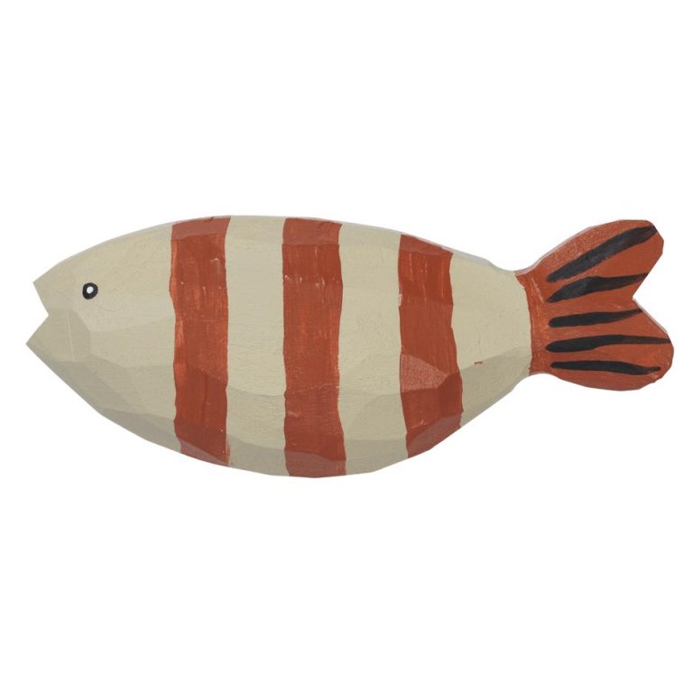 Ferm Living Harbour haak 11,5x5 Fish Stripe