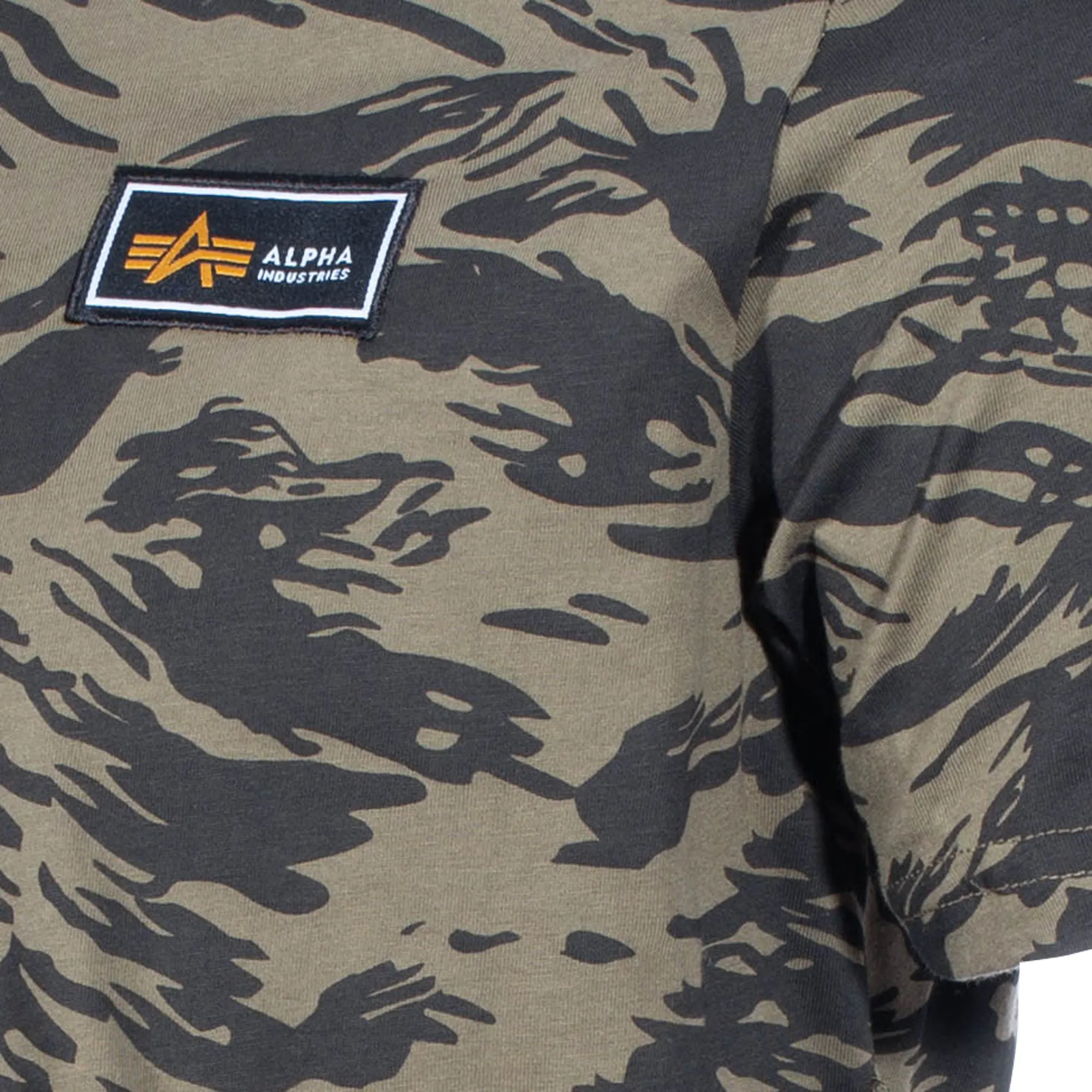 Alpha Industries -  Alpha Industries T-Shirt Tactical Camo brushstroke green