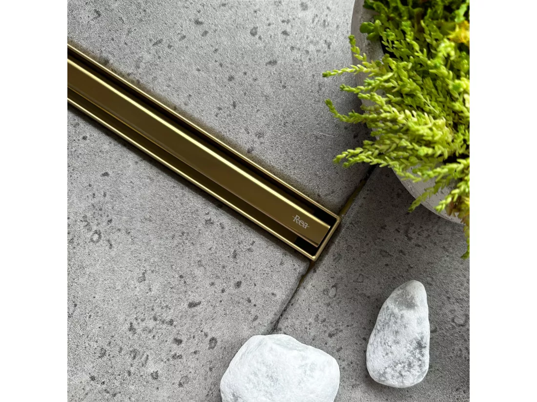 Drain Linéaire Rea Neox Slim Pro 900 Gold